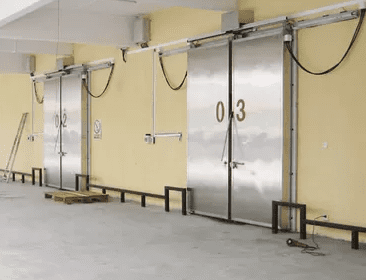 Manual Sliding Cold Room Doors UAE